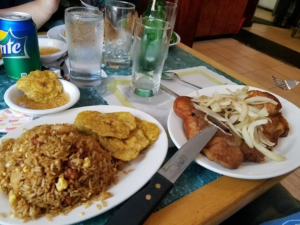 Pork Chops and Tostones